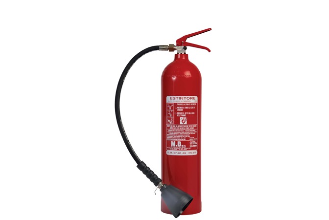 Estintore CO2 ECM5AL_EN
